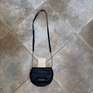 Michael Kors Black and Gold Crossbody